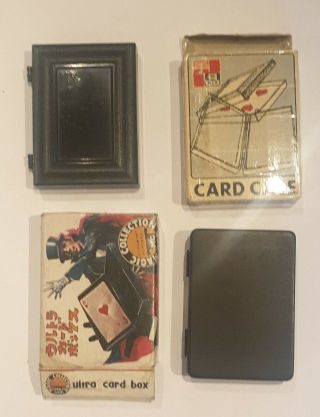Early Tenyo Card Case (t - 40) Plus 1 Ultra Card Box From Japan (a)