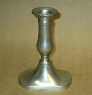 Colonial Williamsburg Kirk Stieff Pewter Cw - 31 Candlestick