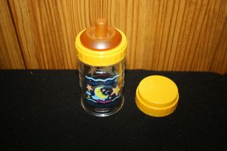 Vintage Playtex Drop In Nurser Bottle Design Twinkle Lil Star Flat Nipple 4oz.