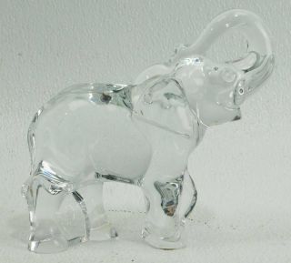 Baccarat Crystal Elephant Figurine/paperweight