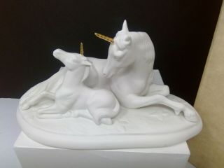 Franklin Protector Of Innocence Unicorn Figurine - David Cornell