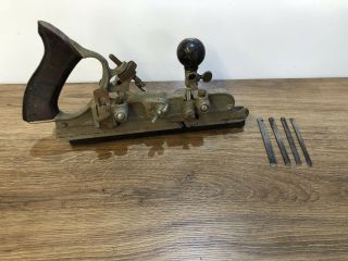 Vintage Quality Stanley No 45 Combination Plane For Spares (parts Missing)