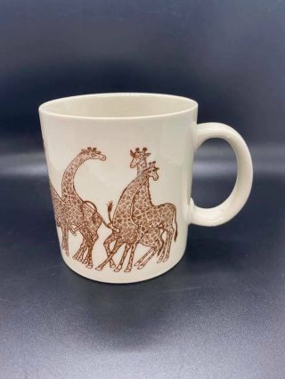 Taylor & Ng Naughty Giraffe Coffee Mug Cup,  Vintage,  Japan