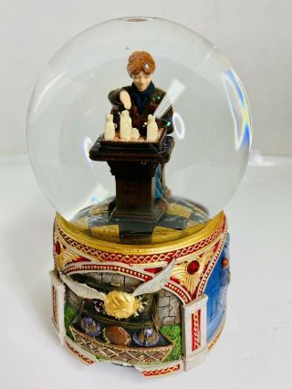 Harry Potter Ron Weasley Sorcerer’s Stone Snow Globe  No Music.