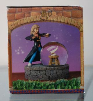 Harry Potter Hermione W/ Stool Musical Water Ball Snow Globe Sf Music Box