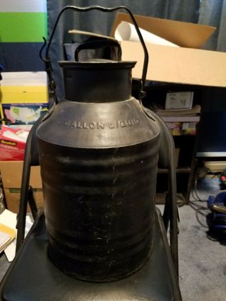 Vintage Standard Oil 5 Gallon Can