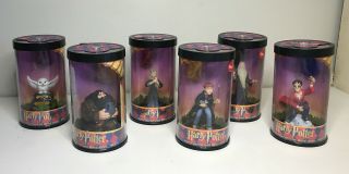 Enesco Harry Potter Mini Figurines W/story Scope - All 6 Hero Series