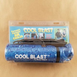 Vintage Misty Mate Cool Blast Personal Portable Air Cooler Mister Pump