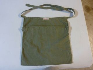 Vtg Ww2 Us Army Gi American Red Cross Ditty Bag Pouch