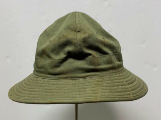 Wwii 1941 Dated Hbt Boonie Hat,  Size 7