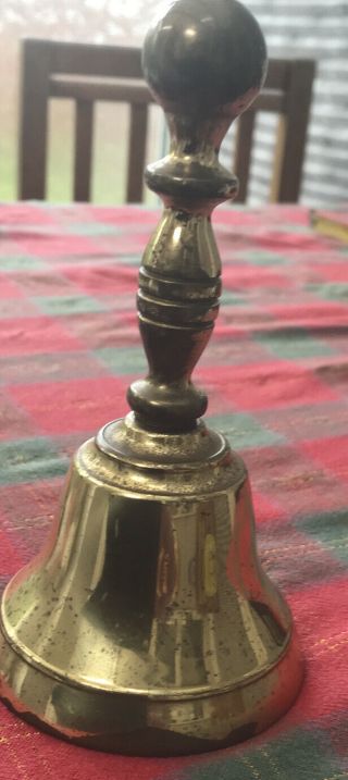 Brass Hand Bell Handbell 6” High