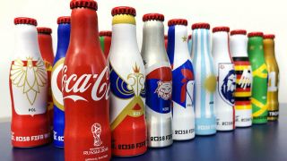 ⚽ 24 Mini Coca Cola Bottles Russia Soccer Football World Cup 2018 Mexico Edition