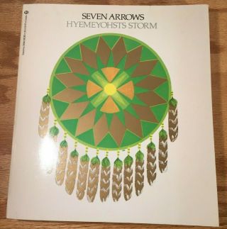 Seven Arrows,  Hyemeyohsts Storm,  Paperback,  1973,  1st Edition,  Vintage