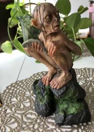 Weta Sideshow Collectible “smeagol” Gollum Statue - Lord Of The Rings