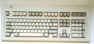 Rare Vintage Ibm 1391401 Model M Clicky Bucking Spring Keyboard 07/26/90
