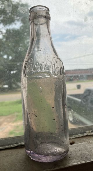 Alabama Bottle Birmingham,  Ala Straight Side Shoulder Script Coca - Cola Bottle