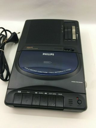 Philips Aq6455 Cassette Recorder Automatic Stop Vintage Cassette Player