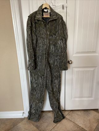 Vintage Walls Blizzard Pruf Coveralls Mens Real Tree Hunting Camo Xl Tall