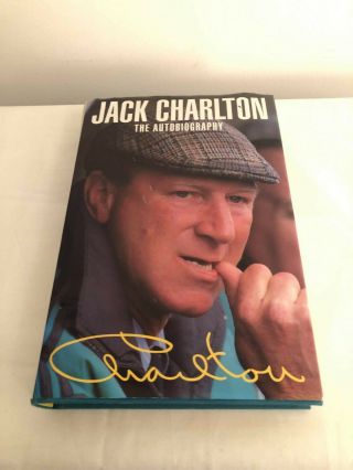 Jack Charlton Vintage Autobiography/ With Personally Signed Autograph Inside
