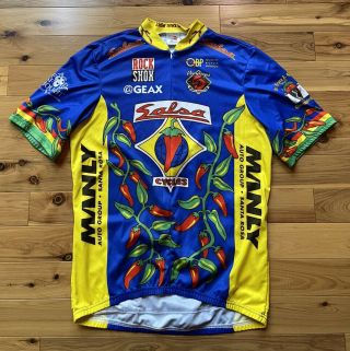 Vintage 90’s Salsa Cycles Cycling Jersey Men 