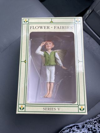 Cicely Mary Barker Flower Fairies Ornament 86926 Jack By The Hedge Fairy