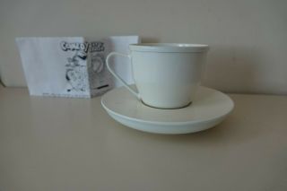 Comedy Cup And Saucer By Morrissey Magic Ltd
