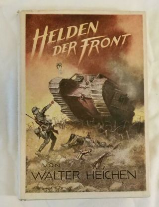 Ww2 Wwii German Luftwaffe Military War Book Helden Der Front War Heroes W Dj