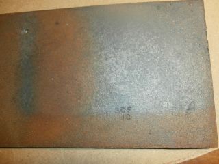 Cast Iron Eagle Plate Plaque 2