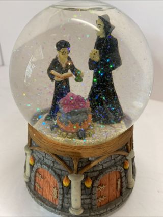 2001 Harry Potter Enesco Hungarian Dance 5 Snape Cauldron Musical Snow Globe