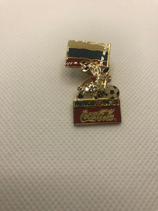 1994 Coca - Cola World Cup Pins - Russia 119 Of Them