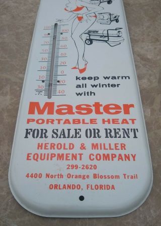 Tin Thermometer Master Portable Heat Or Orlando FL 2