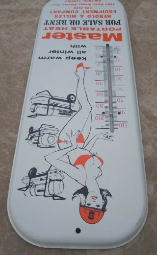 Tin Thermometer Master Portable Heat Or Orlando FL 3