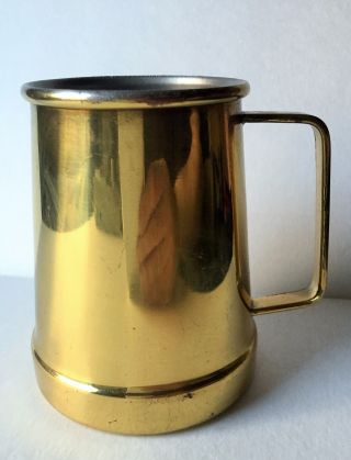 Taurus Bras Copper Mug Tankard Beer Solid Gold Beverages Vintage Cup Portugal