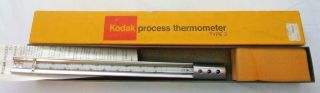 Kodak Process Thermometer Type 3 Darkroom Vintage Box 106 4955