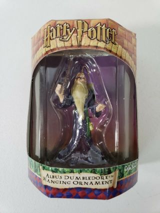 Enesco Harry Potter Vintage Albus Dumbledore Hanging Christmas Ornament W/box