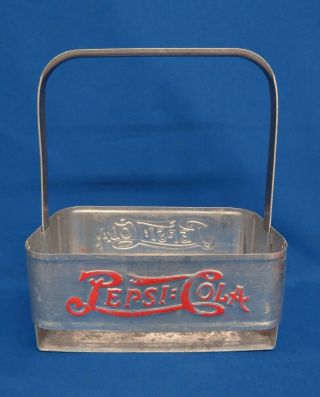 Vintage Aluminum Pepsi : Cola Carrier