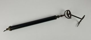 Unusual 19th C.  Toasting Fork With Rotating Head