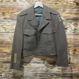 Vintage Ww2 Field Jacket With Patch Size 44