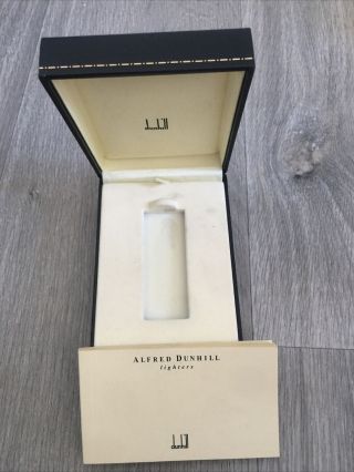 Vintage Dunhill Rollagas Lighter Box (empty)