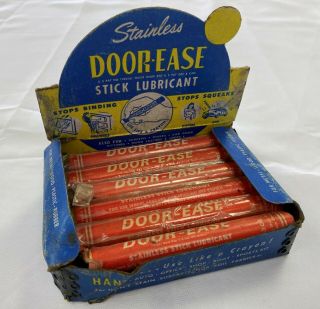 Vintage Door - Ease Stick Lubricant Counter Display Nos