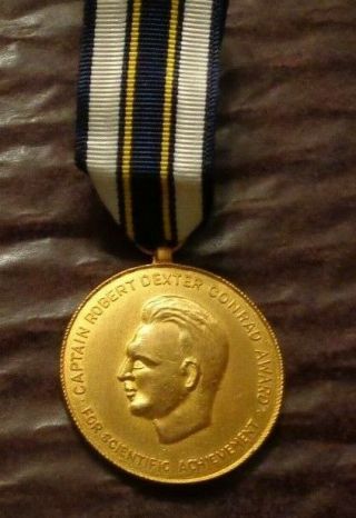 Us Navy Medal,  Capt Robert Dexter Conrad Award For Scientific Achievement