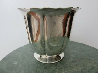 Early American International Silver Company Sliver Plated Vase 5 " Tall