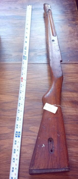 Ww2 Japanese Arisaka Type 99 Cut Down Stock With Butt Plate
