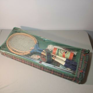 Vintage Deluxe Badminton Set By Popular Sports Company Complete