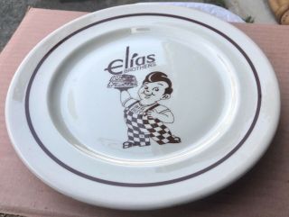 Vintage Elias Brothers Big Boy Restaurant Dinner Plate