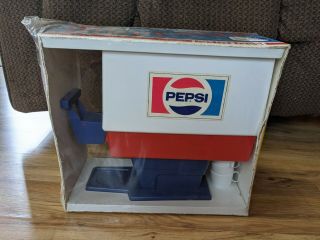Vintage Chilton Pepsi Cola Soda Fountain Dispenser With Cups