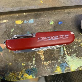 Corvette Pocket Knife Multi - Tool For Sting Ray C1 C2 C3 C4 C5 C6 C7 C8 Ls1 Ls2
