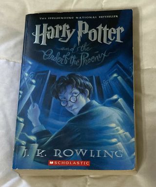 Harry Potter And The Order Of Phoenix Paperback Book 1st Ed - Great