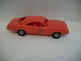 Vintage Dukes Of Hazzard General Lee 1969 Dodge Charger By Processed Plastics