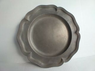 Vintage Colonial Casting Co.  Meriden Conn.  - 10” Pewter Tray